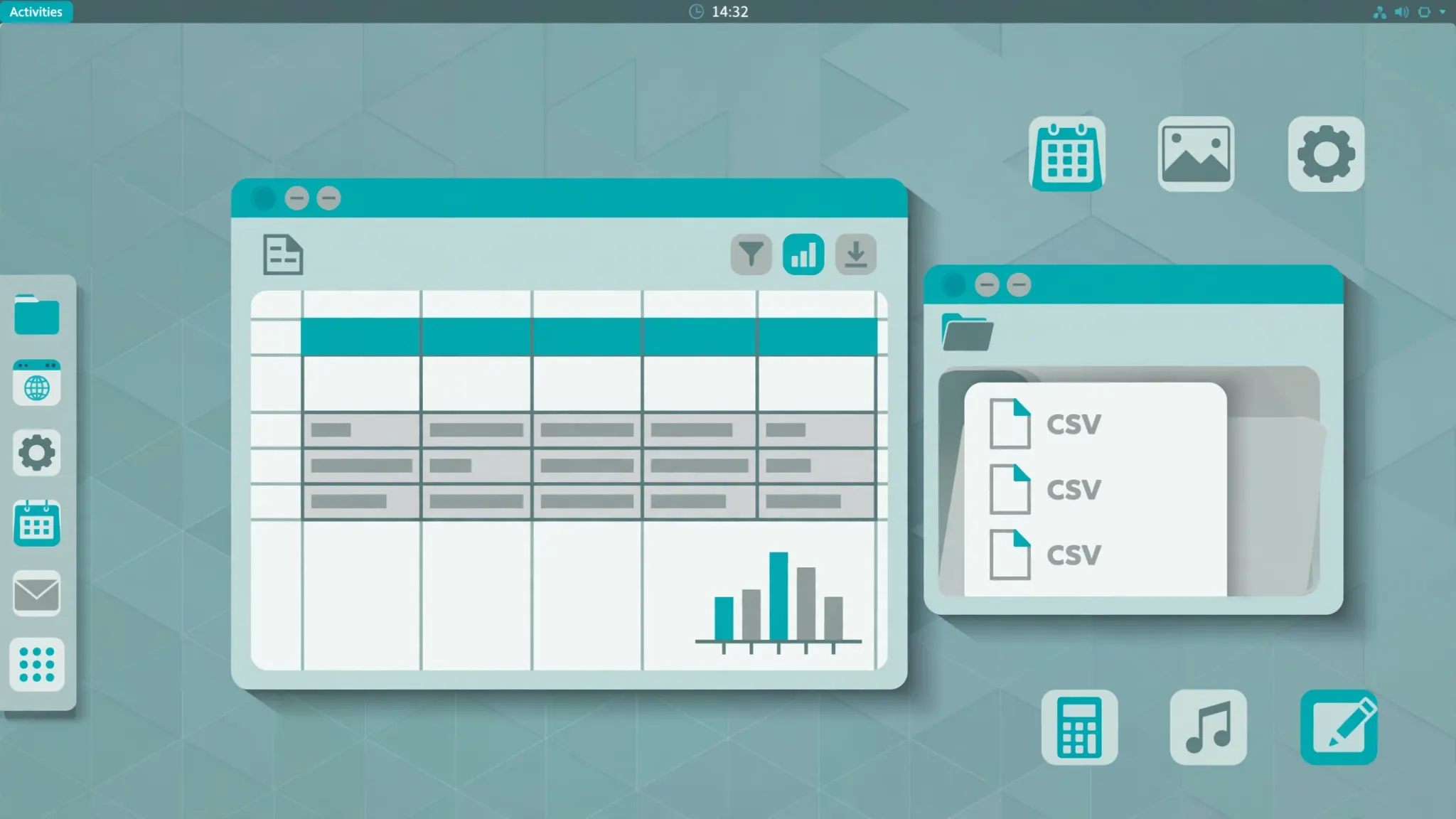 Lightweight desktop spreadsheet app as an offline alternative when cloud import isn't an option