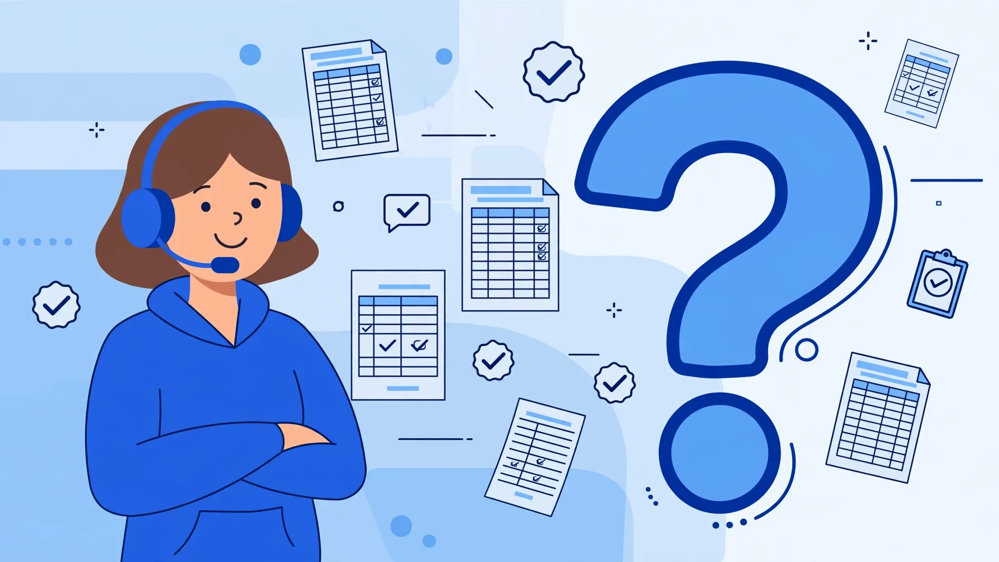 Checklist of Excel to CSV converter features: sheet picker, delimiter choice, UTF-8 encoding, preview